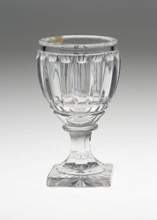 Claret Glass, Sussex, Early 19th century. Creator: Unknown
