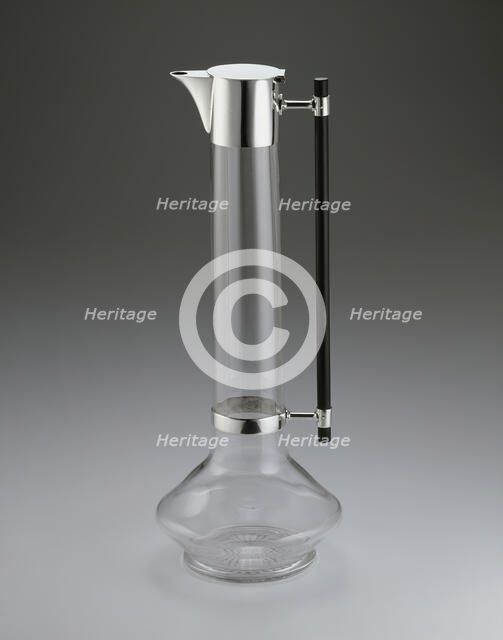 Claret Jug, Birmingham, c. 1892-c. 1893. Creator: Christopher Dresser.