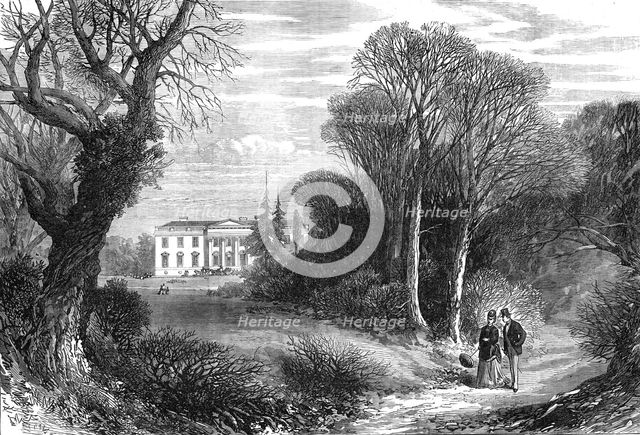 Claremont, Surrey, the residence of Princess Louise and the Marquis of Lorne, 1871. Creator: Unknown.
