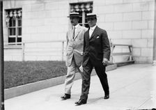 Clarence Funk Leaving S.O.B., 1911. Creator: Harris & Ewing