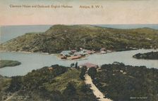 Clarence House and Dockyard, English Harbour. Antigua, B.W.I. early 20th century. Creator: Jose Anjo
