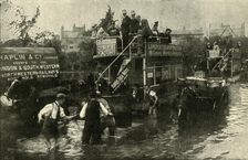 Clarendon Road, Southsea, After A Thunderstorm 1901. Creator: Unknown