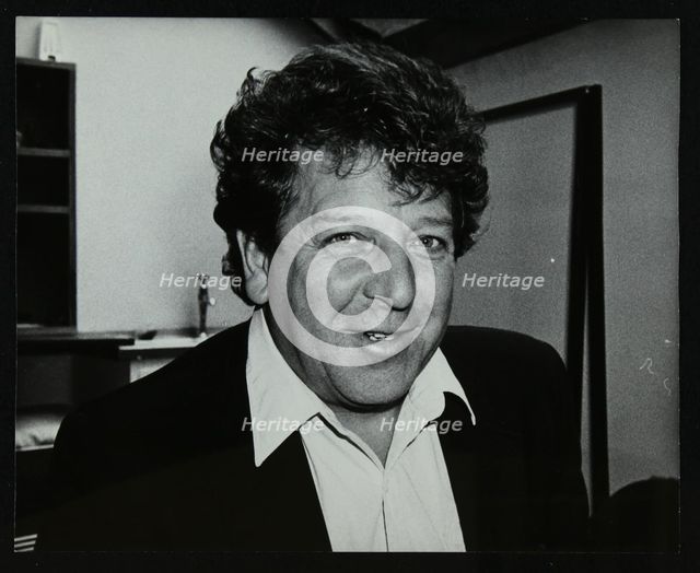 Clarinetist John Denman at the Bass Clef, London, 1985. Creator: Denis Williams.