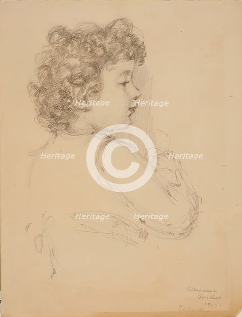 Clarissa, 1909. Creator: Elmer Livingston MacRae.