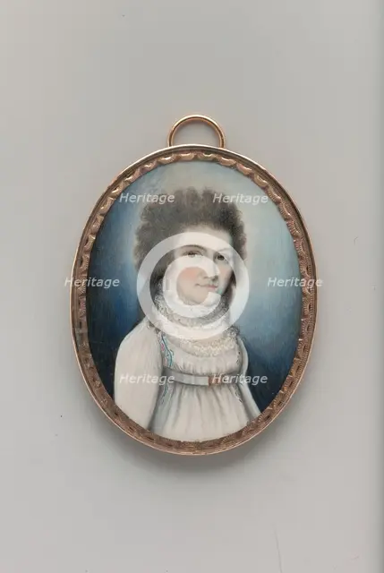 Clarissa Storrs, ca. 1795. Creator: William Verstille.