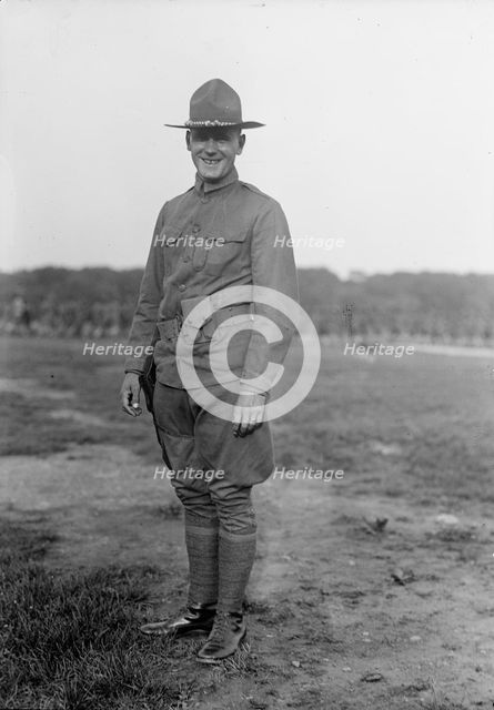 Clark, Bennett, of Fort Myer Tr. Camp, 1917. Creator: Harris & Ewing.