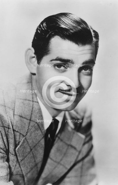 Clark Gable (1901-1960), American actor, c1930s. Artist: Unknown