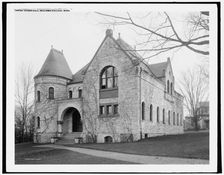 Clark Hall, Williams College, Mass., between 1900 and 1906. Creator: Unknown