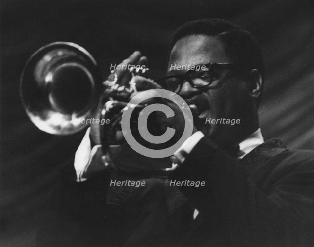 Clark Terry, c1970. Creator: Brian Foskett.
