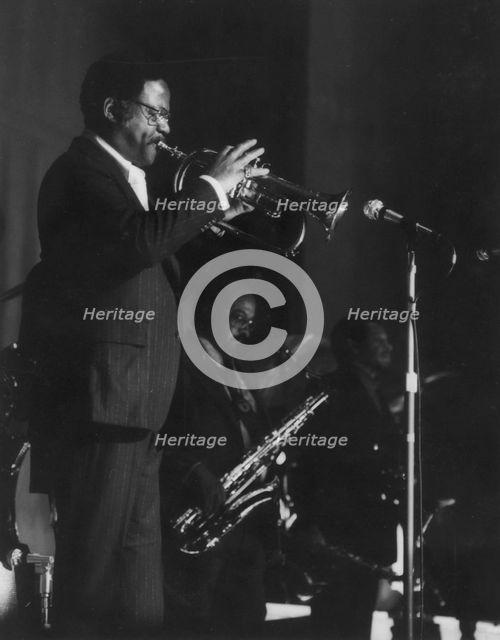 Clark Terry, c1970. Creator: Brian Foskett.