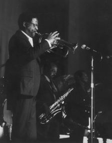 Clark Terry, c1970. Creator: Brian Foskett