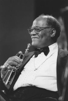 Clark Terry, North Sea Jazz Festival, 1994. Creator: Brian Foskett
