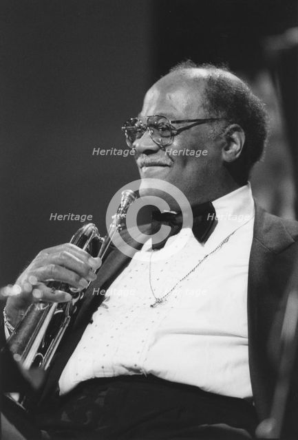 Clark Terry, North Sea Jazz Festival, 1994. Creator: Brian Foskett.