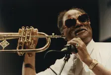 Clark Terry, North Sea Jazz Festival, Netherlands, 1992. Creator: Brian Foskett