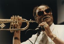 Clark Terry, North Sea Jazz Festival, Netherlands, 1992. Creator: Brian Foskett