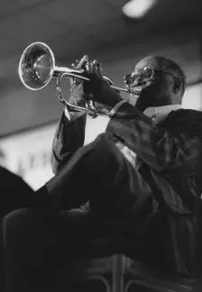Clark Terry, The March of Jazz, Clearwater Beach, Florida, 2000. Creator: Brian Foskett