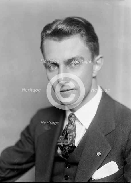Clarke P. Cole, Portrait, 1933. Creator: Harris & Ewing.