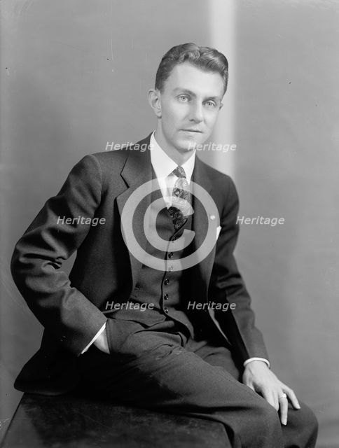 Clarke P. Cole, Portrait, 1933. Creator: Harris & Ewing.
