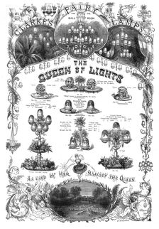 'Clarke's Fairy Lights, The Queen of Lights 1891. Creator: Unknown