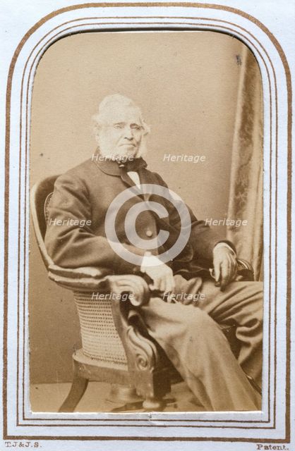 Clarkson Stanfield R.A., c1857. Creator: John & Charles Watkins.