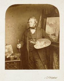 Clarkson Stanfield, RA, c1857. Creator: William Henry Lake Price