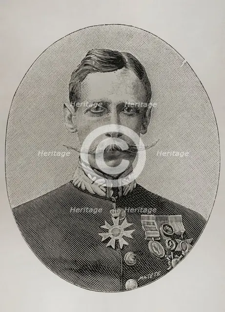 Claude Maxwell MacDonald (1852-1915), British military and diplomat, 1898. Creator: Benigno Matute Parga.