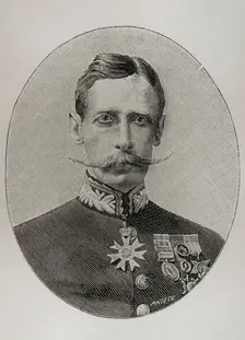 Claude Maxwell MacDonald (1852-1915), British military and diplomat, 1898. Creator: Benigno Matute Parga