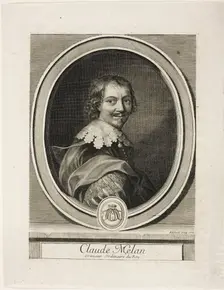 Claude Mellan, n.d. Creator: Gerard Edelinck