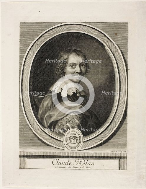 Claude Mellan, n.d. Creator: Gerard Edelinck.