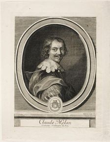 Claude Mellan, n.d. Creator: Gerard Edelinck