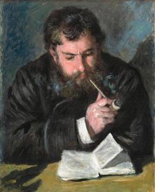 Claude Monet, 1872. Creator: Pierre-Auguste Renoir
