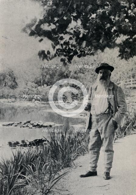 'Claude Monet, Giverny', 1905. Artist: Jacques-Ernest Bulloz.