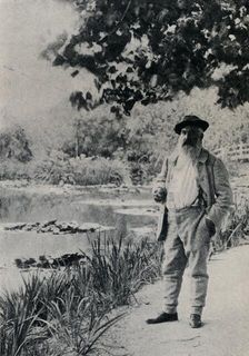 Claude Monet, Giverny 1905. Artist: Jacques-Ernest Bulloz