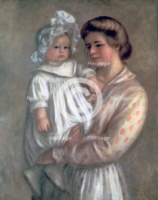 'Claude and Renee', 1904. Artist: Pierre-Auguste Renoir