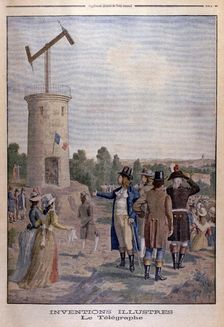 Claude Chappe (1763-1805), French engineer and inventor, c1901