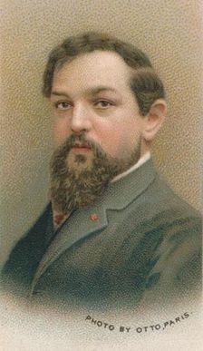 Claude Debussy (1862-1918) French composer, 1911