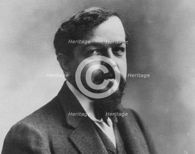 Claude Debussy, French composer, 1909. Artist: Nadar