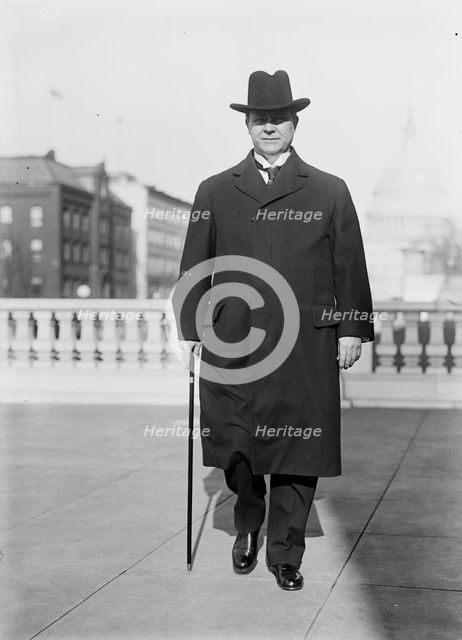 Claude Kitchin, Rep. from North Carolina, 1914. Creator: Harris & Ewing.