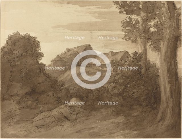 Claude's Farm. Creator: Alphonse Legros.