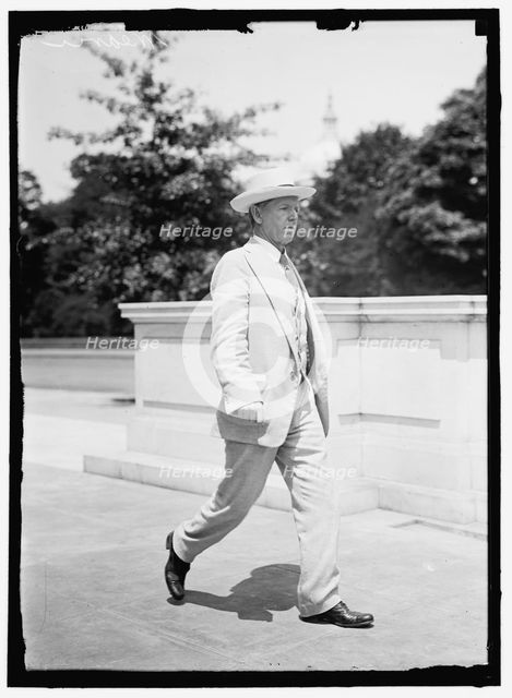 Claude Weaver, Member of Congress, between 1914 and 1917. Creator: Harris & Ewing.