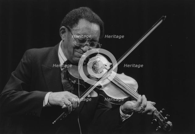 Claude Williams, North Sea Jazz Festival, Netherlands, 1995. Creator: Brian Foskett.