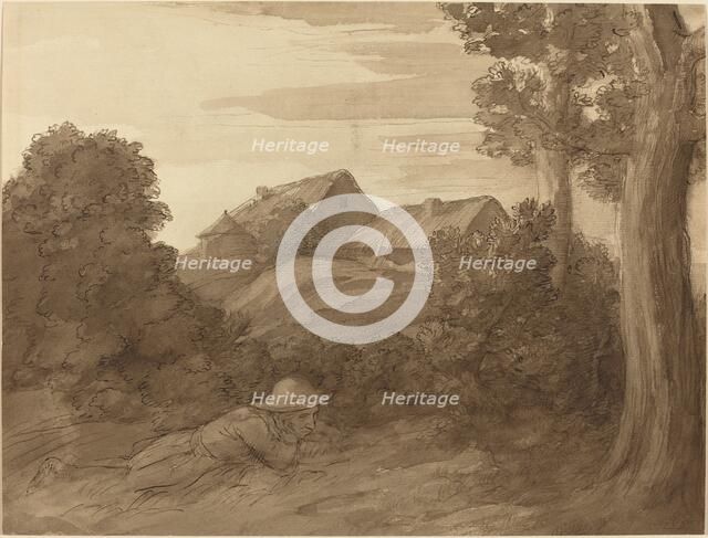 Claude's Farm. Creator: Alphonse Legros.