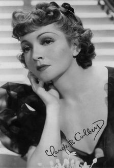 Claudette Colbert, American actress, 20th century