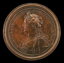 Claudia, 1612-1648, Duchesse de Lorraine 1634 [reverse], 1703/1738. Creator: Ferdinand de Saint-Urbain