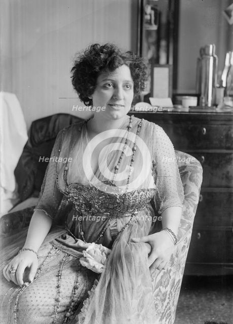 Claudia Muzio, between c1915 and c1920. Creator: Bain News Service.