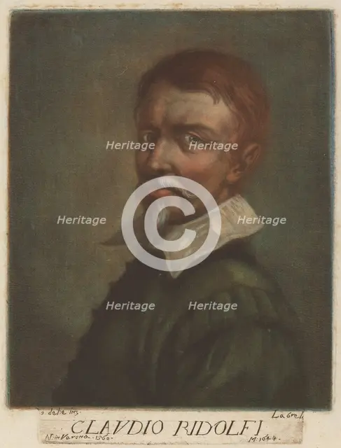 Claudio Ridolfi, 1789. Creator: Carlo Lasinio.