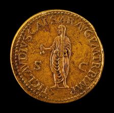 Claudius Caesar [reverse]. Creator: Giovanni da Cavino