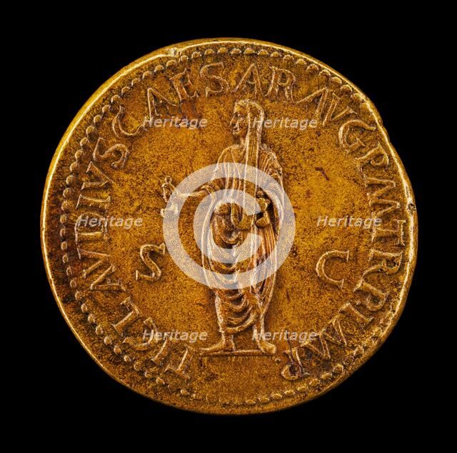 Claudius Caesar [reverse]. Creator: Giovanni da Cavino.