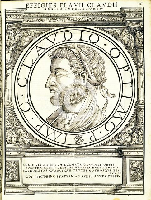 Claudius II (213 - 270 AD), 1559.