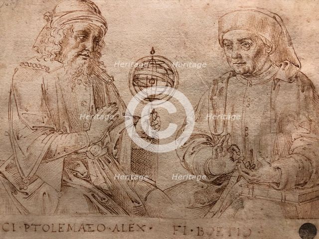 Claudius Ptolemy and Boethius.